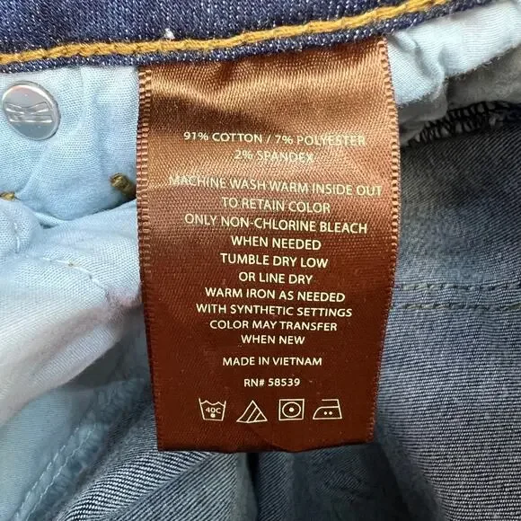 Kut from the Kloth Jeans Women's 6S Blue Toothpick Skinny Classic Minimalist - Picture 11 of 16